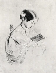 Miss Florence Nightingale (1820-1910) 1854